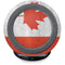 Canada Flag Distressed Fast Charge Wireless Charging Stand Skin